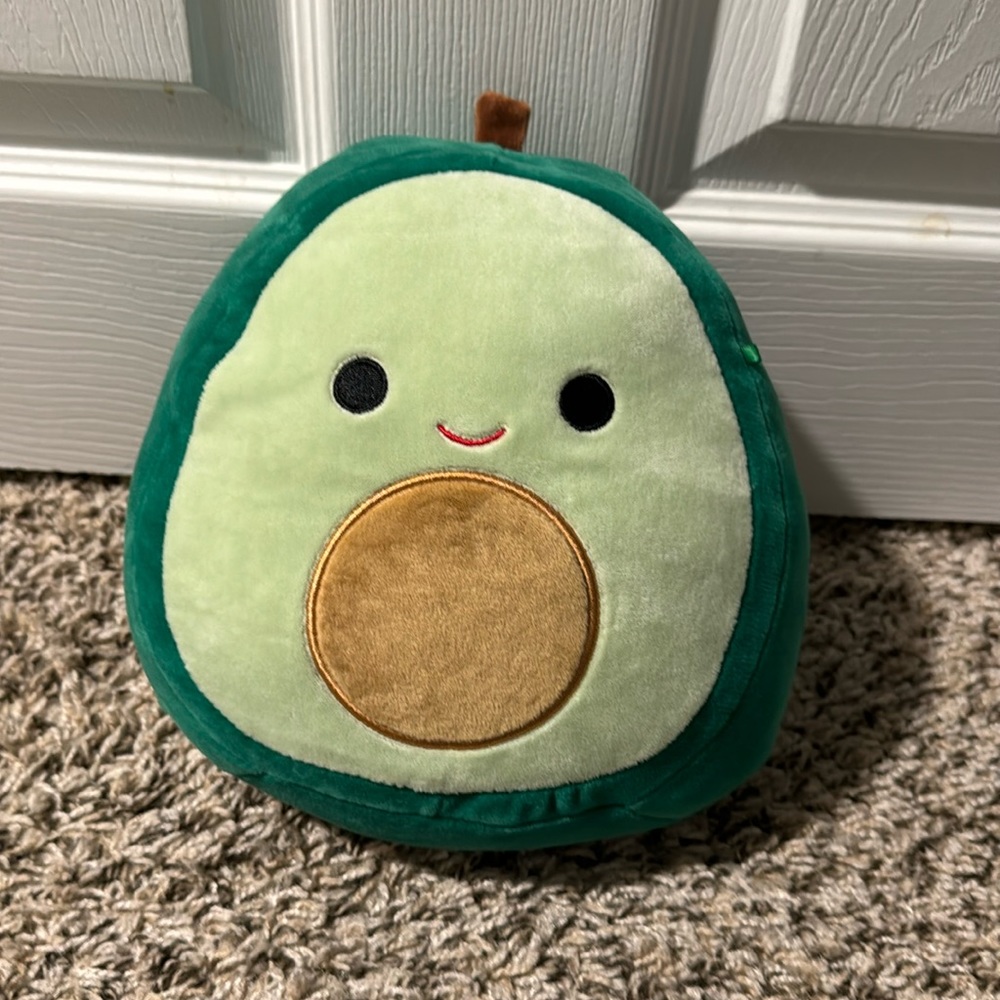 Squishmallows Avocado the Austin Plush 8” tag detached but included
